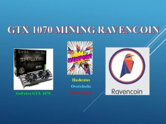 KAWPOW - GTX 1070 - Mining Ravencoin | Hashrates - Power Draw - Overclocks
