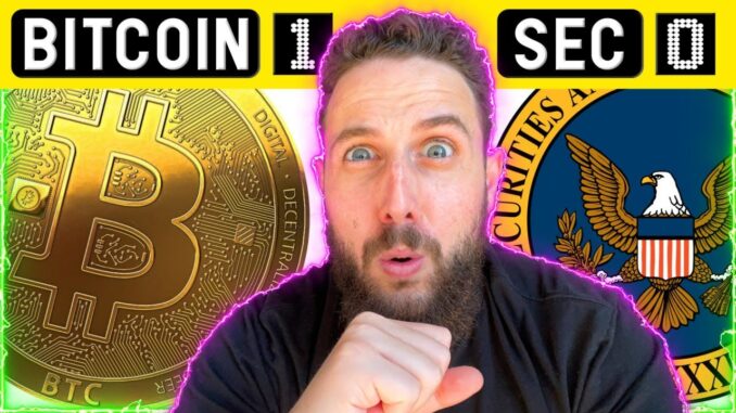 BREAKING: BITCOIN WINNING BIGGEST LEGAL VICTORY AGAINST GOVERNMENT