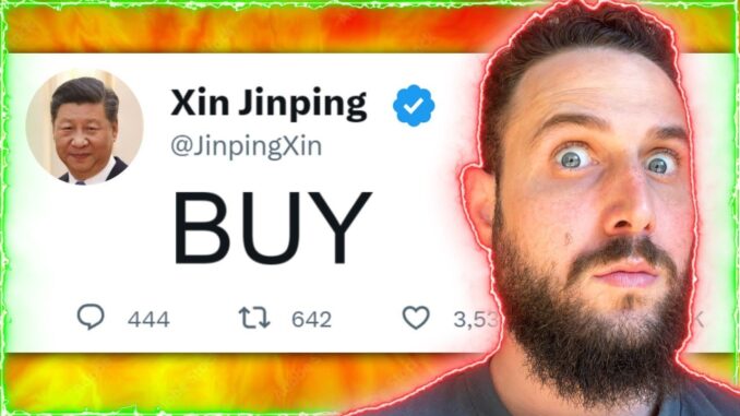 BREAKING: CHINA BUYING BILLIONS IN BITCOIN PER DAY!? (Watch before you buy Crypto)