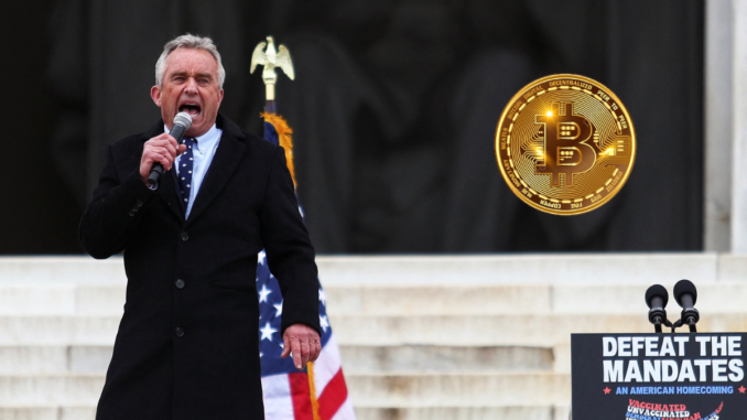 US Presidential candidate Robert F. Kennedy Jr. says Bitcoin is an exercise in democracy