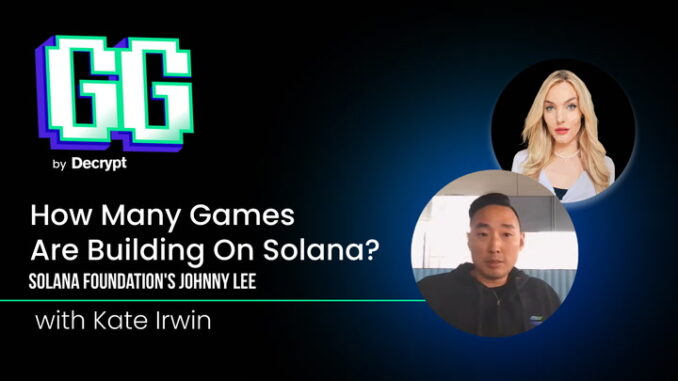 How Many Games Are Building On Solana? The Answer Might Surprise You