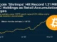 Bitcoin wallets under 1 BTC reach record 1.31 million holdings as small investors accumulate