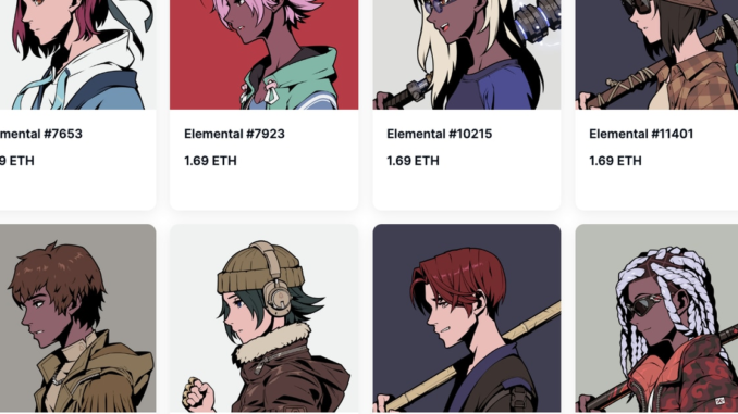 Azuki 'Elementals' NFT Mint Sells Out in 15 Minutes, Raking Azuki 'Elementals' NFT Mint Sells Out in 15 Minutes, Raking in $38M