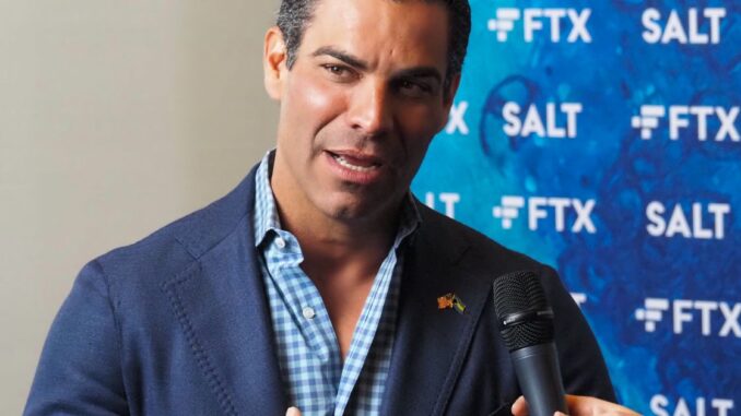 Bitcoin BTC Crypto Friendly Miami Mayor Francis Suarez Jumps Into Bitcoin BTC Crypto Friendly Miami Mayor Francis Suarez Jumps Into Presidential Race