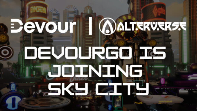 Devour & Alterverse Partner to Bring the World's First Web3 Devour & Alterverse Partner to Bring the World's First Web3 Food Ordering Marketplace to the Metaverse