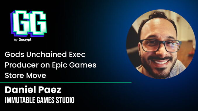 Gods Unchained Executive Producer Discusses Epic Games Store Move Gods Unchained Executive Producer Discusses Epic Games Store Move