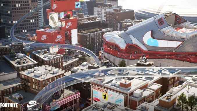 Nike .SWOOSH and Fortnite Release Virtual Experience for Sneakerheads