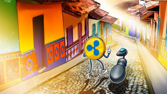 Ripple partners with Colombia’s central bank to explore blockchain technology Ripple partners with Colombia’s central bank to explore blockchain technology