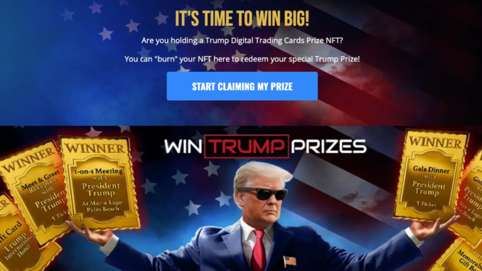 Trump NFT Collection Allows Users to Burn Their Collectibles for Trump NFT Collection Allows Users to Burn Their Collectibles for Prizes