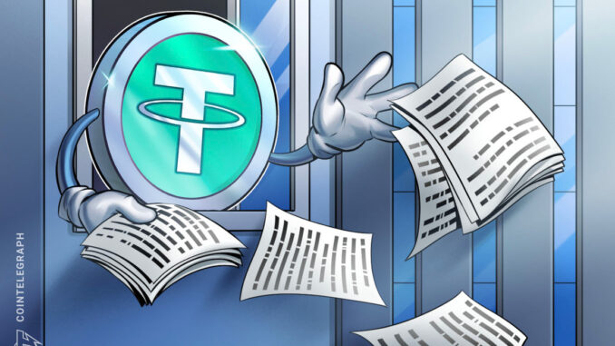 USDT issuer Tether responds to Chinese securities exposure reports
