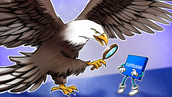 Allowing Coinbase to go public was not a 'blessing' of Allowing Coinbase to go public was not a 'blessing' of the business: SEC