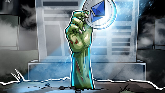 Ethereum death cross threatens more downside as ETH price trades Ethereum death cross threatens more downside as ETH price trades at a key support level