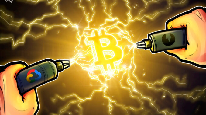Google Cloud furthers Bitcoin Lightning ambitions with Voltage partnership Google Cloud furthers Bitcoin Lightning ambitions with Voltage partnership