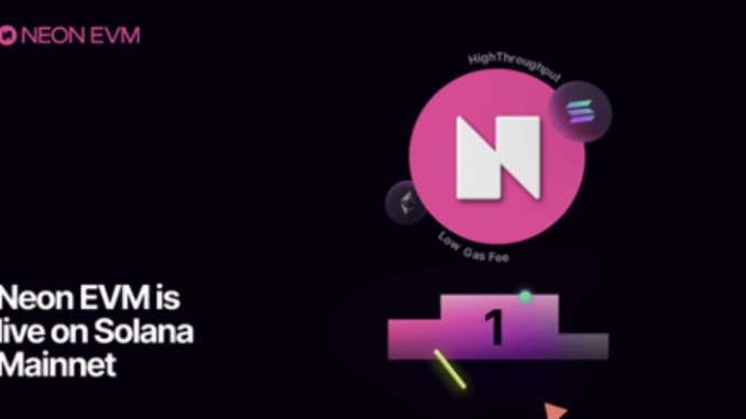 Neon EVM Launches on Solana Mainnet Neon EVM