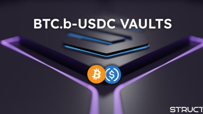 Struct Finance Transforms DeFi Landscape on Avalanche With the Launch Struct Finance Transforms DeFi Landscape on Avalanche With the Launch of Tranche-based BTC.B-USDC Vaults