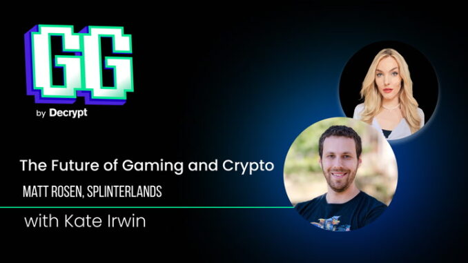 "Games of the Future Are Going to Be Different," Says "Games of the Future Are Going to Be Different," Says Splinterlands Cofounder