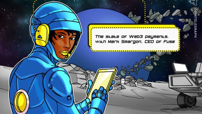 Fuse CEO Mark Smargon says blockchain payments apps will rival Fuse CEO Mark Smargon says blockchain payments apps will rival Visa, not Ethereum