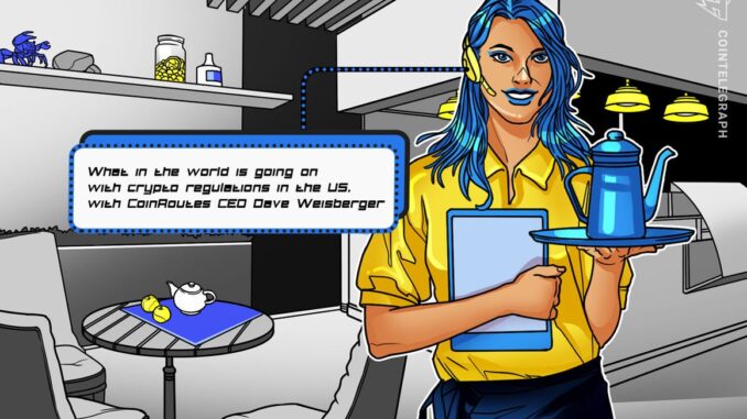Is the SEC a bad cop? CoinRoutes CEO Dave Weisberger