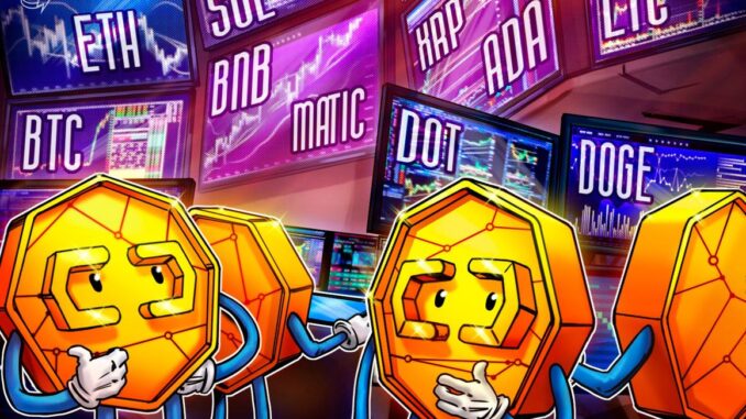 Price analysis 8/16: BTC, ETH, BNB, XRP, DOGE, ADA, SOL, Price analysis 8/16: BTC, ETH, BNB, XRP, DOGE, ADA, SOL, MATIC, LTC, DOT