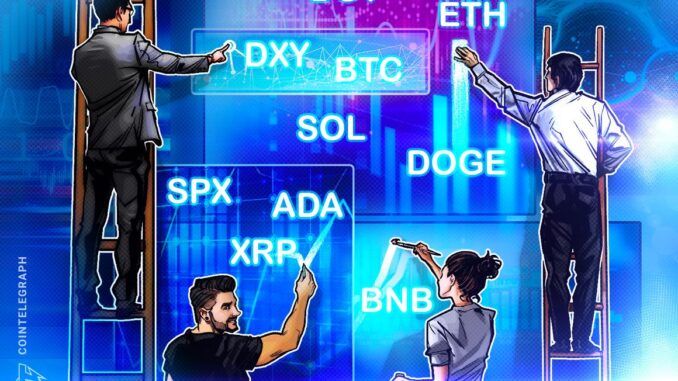 Price analysis 8/21: SPX, DXY, BTC, ETH, BNB, XRP, ADA, Price analysis 8/21: SPX, DXY, BTC, ETH, BNB, XRP, ADA, DOGE, SOL, DOT