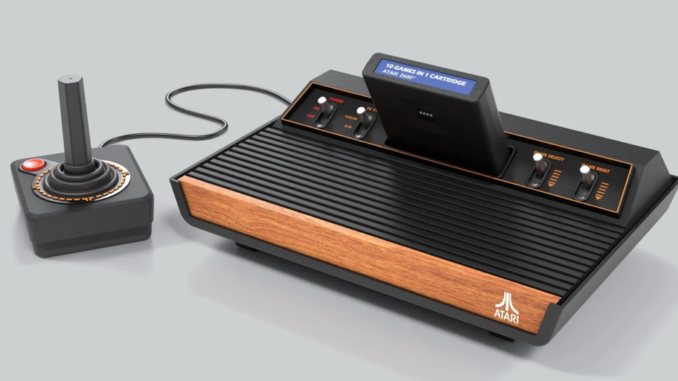 Retro Gaming Console Atari 2600 Is Making a Comeback Retro Gaming Console Atari 2600 Is Making a Comeback