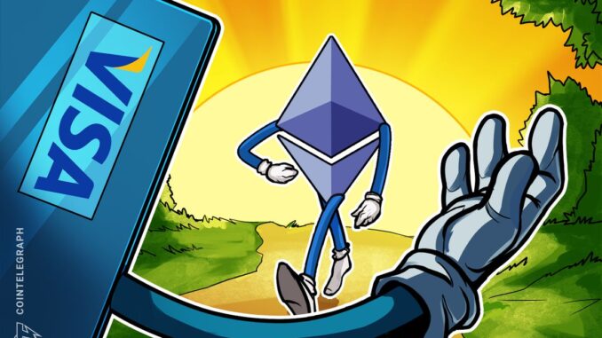 Visa explores crypto gas fees payments through cards