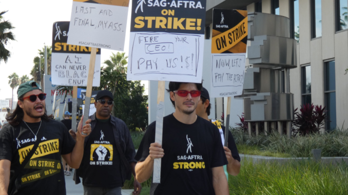 SAG-AFTRA Strike Continues Amid Ongoing Concerns Over AI in Hollywood