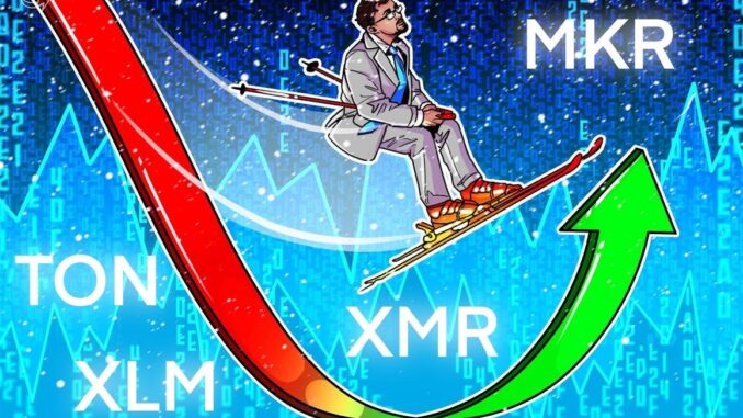 TON, XLM, XMR, and MKR could attract buyers if Bitcoin TON, XLM, XMR, and MKR could attract buyers if Bitcoin rises above $26,500