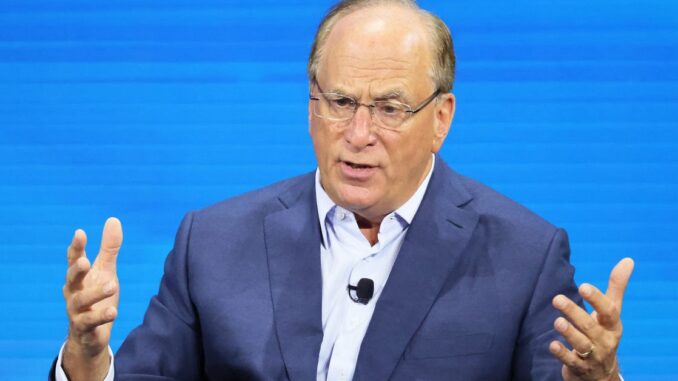 BlackRock CEO Larry Fink Seeing Client Demand for Crypto 'Around BlackRock CEO Larry Fink Seeing Client Demand for Crypto 'Around The World'