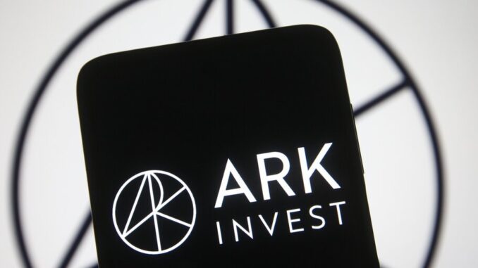 Cathie Wood's Ark Invest Sells $5.8M in Coinbase, Grayscale Bitcoin Cathie Wood's Ark Invest Sells $5.8M in Coinbase, Grayscale Bitcoin Trust Shares as Crypto Market Surges