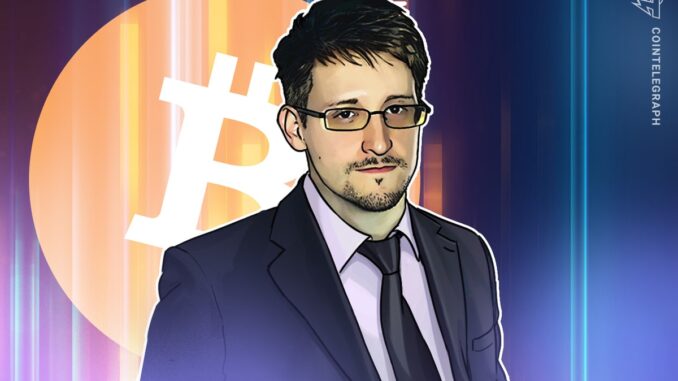 Focus on BTC fundamentals, says Edward Snowden Focus on BTC fundamentals, says Edward Snowden