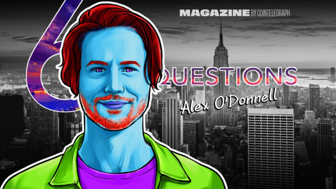 6 Questions for Alex O’Donnell about the future of DeFi 6 Questions for Alex O’Donnell about the future of DeFi