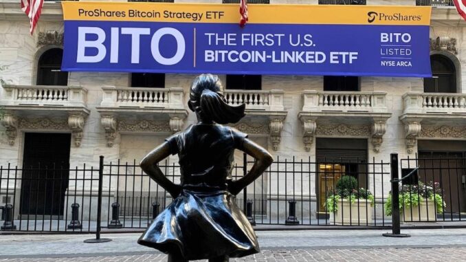 BITO bitcoin holdings. (ProShares)