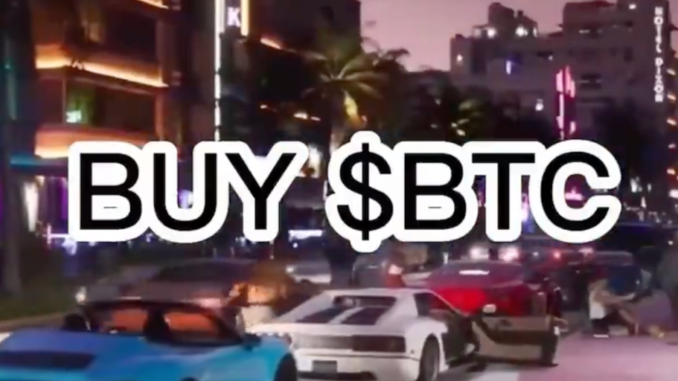 'Buy BTC': Viral Leaked GTA 6 Game Trailer Shills Bitcoin