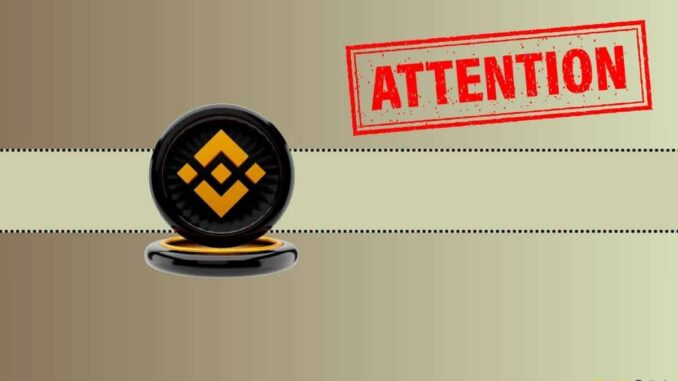 Important Binance Announcement Affecting Bitcoin (Bitcoin) and Ethereum (ETH) Traders Important Binance Announcement Affecting Bitcoin (Bitcoin) and Ethereum (ETH) Traders