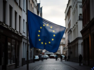 The European Commission headquarters, where crucial decisions on tech industry mergers and AI investments are made.