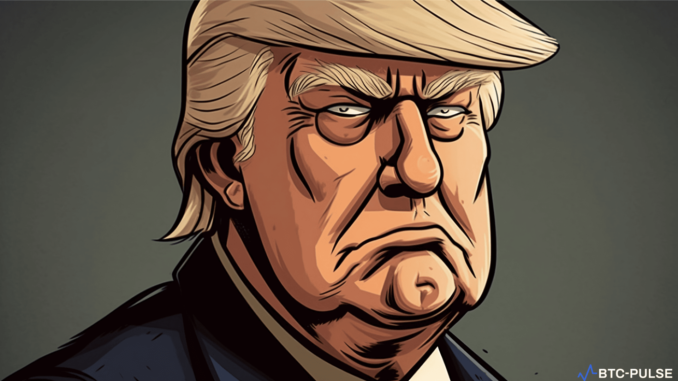 “I Will Never Allow The Creation Of A CBDC” Former President Donald Trump addressing a rally in Portsmouth, New Hampshire, reiterating his stance against CBDCs.