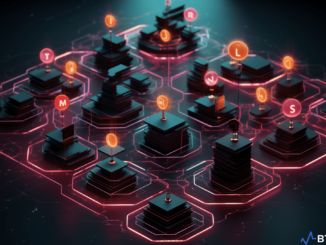 Solana Blockchain 'Token Extensions' illustration showcasing advanced programmability and security features.