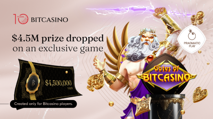 Bitcasino.io Player Strikes Gold Twice, Securing $4.5M in Winnings Bitcasino.io Player Strikes Gold Twice, Securing $4.5M in Winnings