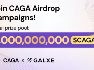 CAGA Crypto Keeps Doors Open to Three Ongoing Airdrop Campaigns with Generous Rewards