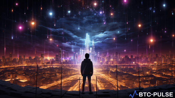 Oscar-Winner Shane Boris to Produce Groundbreaking Crypto-Funded Film " New Concept art for 'New Here,' a film about exploring digital art through crypto, produced by Shane Boris.
