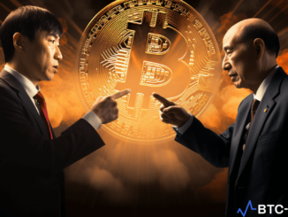 S. Korea Financial Supervisory Service Chief Lee Bok-Hyun engages in discussions with SEC Chair Gary Gensler on the implications of spot Bitcoin ETFs for the nation's financial markets.