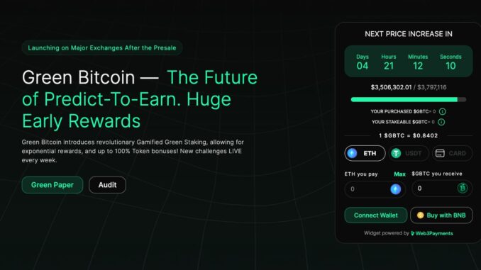 Analyst Predicts Bitcoin Will Hit $150,000 by 2025 as Green Analyst Predicts Bitcoin Will Hit $150,000 by 2025 as Green Bitcoin is Backed to Explode