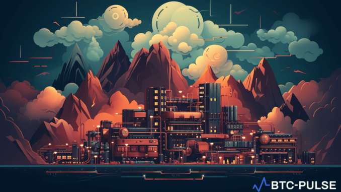 Buffett said the most profitable mining platform in the past Infographic explaining the process of cloud mining with bluestonemining, illustrating the steps from choosing a provider to earning passive income and participating in an affiliate program.