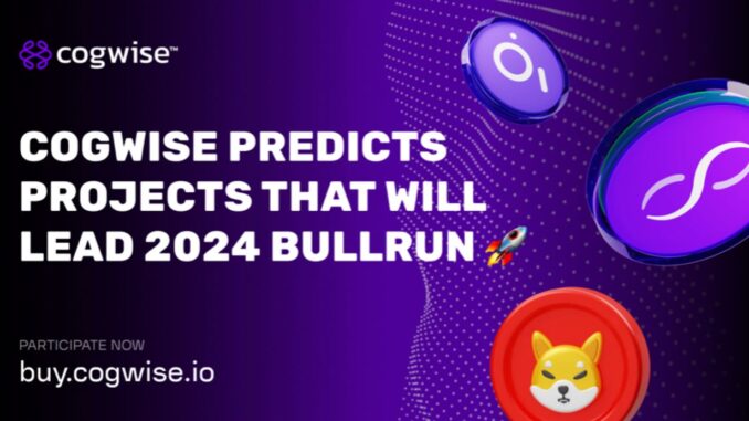 Cogwise (COGW) Predicts AI Projects Leading the 2024 Bull Run, Cogwise (COGW) Predicts AI Projects Leading the 2024 Bull Run, with Meme Coins Like PEPE, SHIBA INU, DOGE, FLOKI Riding the Wave