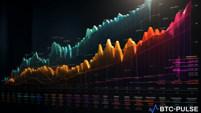 Coinbase Warns of Overhyped AI Token Values Amid Market Surge Graph showing the recent surge in AI cryptocurrency token values