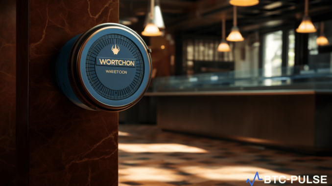 Spain's Data Authority Rejects Worldcoin's Injunction Request Amid Privacy Concerns An image showing a Worldcoin scanning device with a "Temporarily Suspended" sign in the foreground, symbolizing the halt of Worldcoin's operations in Spain due to privacy concerns.