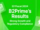 B2Prime’s Q1 Fiscal 2024 Results Highlight Strong Growth and Regulatory Compliance