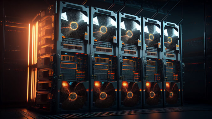 Bitcoin Miners Hit Record $2 Billion Earnings Before Halving Event Graph illustrating the record earnings of Bitcoin miners in March, before the halving event