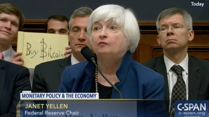 'Bitcoin Sign Guy' Is Auctioning His Bitcoin Sign VolumeMute